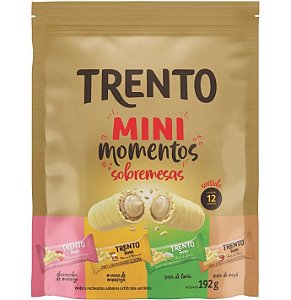 Trento Mini Momentos Sobremesas Peccin - Pacote  144G