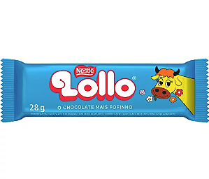 Chocolate Lollo - Embalagem com 28G