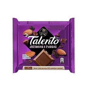 Chocolate Talento Amêndoas E Passas Nestle -  25G