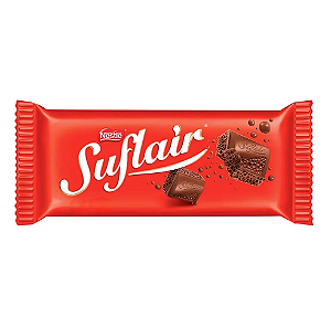 Chocolate Suflair Ao Leite - Embalagem com 80G