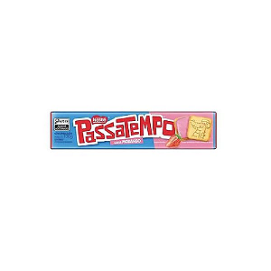 Biscoito Passatempo Recheio Sabor Morango - 130G
