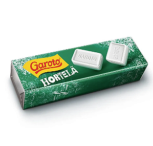 Pastilha Garoto Sabor Hortelã - Embalagem com 17G