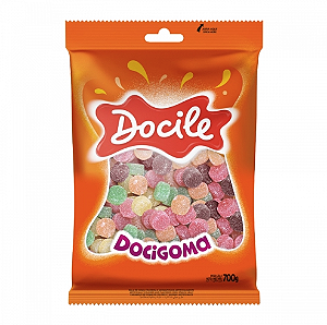 Bala de Goma Docile Sortida - Embalagem com 700G