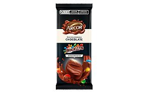 Chocolate Arcor Rocklets - Embalagem com 80G