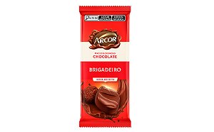 Chocolate Arcor Brigadeiro - Embalagem com 80G