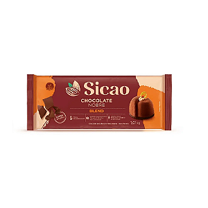 Chocolate Barra Sicao Nobre Blend - Embalagem com 1,01KG