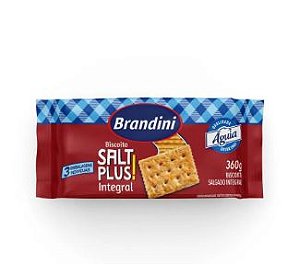 Cream Cracker Salt Plus Integral - Pacote com 360G