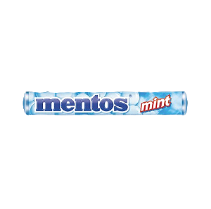 Bala Mastigável Mentos Sabor Menta - Embalagem com 37,5G