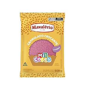 Mavalério Granulado Crocante Rosa 500G