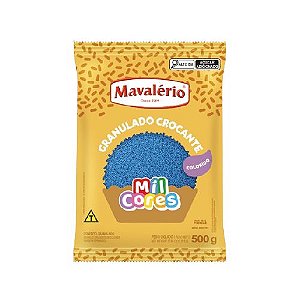 Mavalério Granulado Crocante Azul 500G