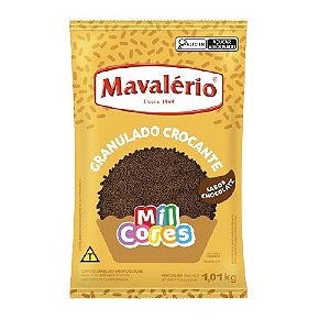 Mavalério Granulado Crocante Sabor Chocolate Mil Cores 1,01Kg