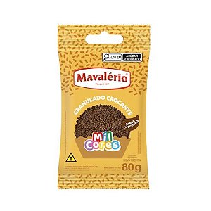Mavalério Granulado Crocante Chocolate 80G