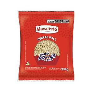 Mavalério Choco Power Ball Mini Chocolate Branco 300G