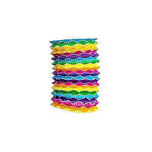 Enfeite Decorativo Junino Lanterna Colorida 24x15cm