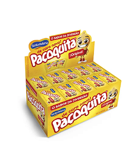 Paçoca Quadrada Santa Helena Paçoquita - Embalagem com 1KG