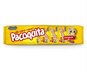 Paçoca Quadrada Santa Helena Paçoquita - Embalagem com 216G