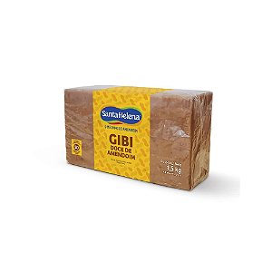 Doce de Amendoim Santa Helena Gibi - Embalagem com 1,5KG