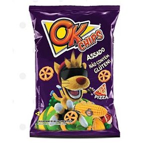 Salgadinho Ok Chips Sabor Pizza - 28G
