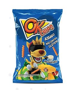 Salgadinho Ok Chips Sabor Requeijão - 28G