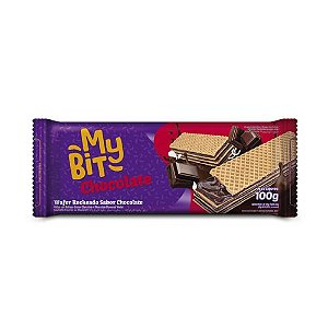 Biscoito Wafer Recheado My Bit Chocolate 100G