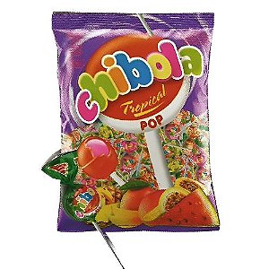 Pirulito Bub Lolies Chiclete Sortido - Pacote  600G