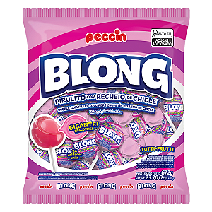 Pirulito Blong Sabor Tutti Frutti - Embalagem com 672G