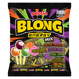 Pirulito Blong Energy Mix - Pacote com 672G