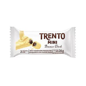 Wafer Trento Mini Chocolate Branco 16GR
