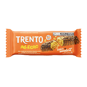 Chocolate Wafer Trento Alegro - Embalagem com 26G