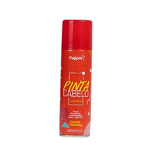 Spray Pinta Cabelo Fluorescente Vermelho 150ML