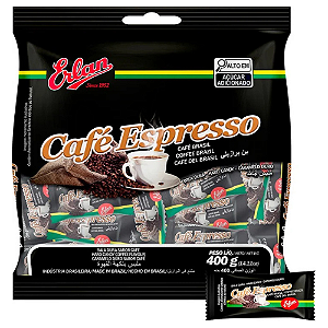 Bala Dura Erlan Sabor Café Espresso - Embalagem com 400G