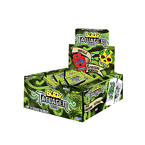 Chiclete Buzzy Tatuagem Tribal Hortelã 400G