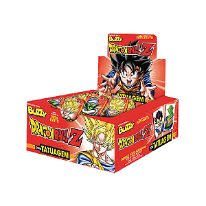 Chiclete Buzzy Tatoo Dragon Ball Z Tutti- Frutti 400G