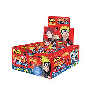Chiclete Buzzy Naruto Sabor Tutti Frutti - Embalagem com 360G