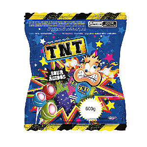 Pirulito Pop Mania Tnt Ácidos - Pacote com 600G