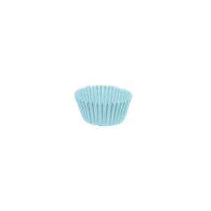 Forminha De Papel Nº3 Azul - Pacote com 100 UN