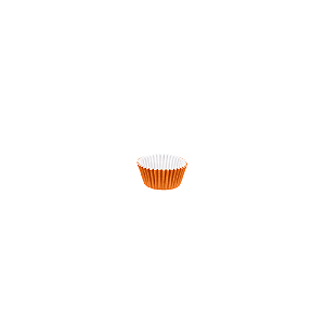 Forminha De Papel Nº5 Laranja - Pacote com 100 UN