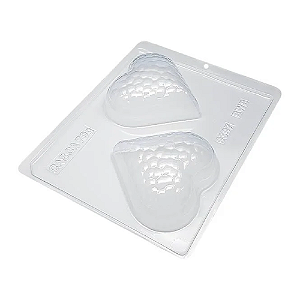 Forma De Acetato Especial Coração Textura Gouge (9397) com 1un BWB