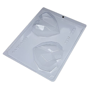 Forma De Acetato Especial Coração Lapidado 200G (9837) com 1un BWB