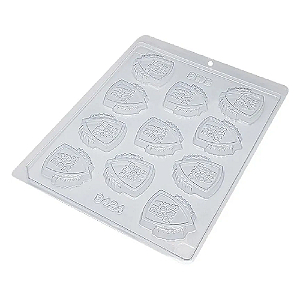 Forma De Acetato Simples BWB Escudo Pai (9424) com 1un