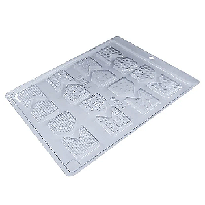 Forma De Acetato Simples BWB Bandeirinhas (9421)  com 1un