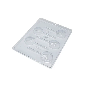 Forma De Acetato Simples BWB Pirulito Da Paz (1368) com 1un