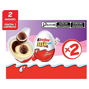 Kinder Joy com Surpresas do Mundo das Fadas - Caixa com 40G