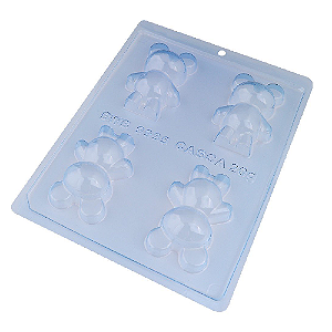 Forma De Acetato Especial BWB Urso Pequeno (9935) com 1un