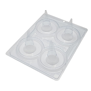 Forma De Acetato Especial BWB Cone Grande (850) com 1un