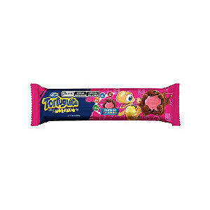 Biscoito Recheado Tortuguita Morango 90G