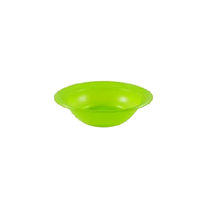 Prato Fundo Descartável Trik Trik Verde 12CM - Pacote com 10 UN