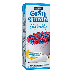 Creme Tipo Chantilly Fleischmann Gran Finale - Embalagem com 1L