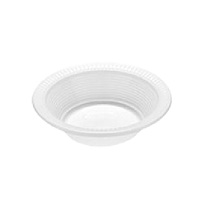 Prato Fundo Descartável Coposcchio Branco 18CM - Embalagem com 10 UN