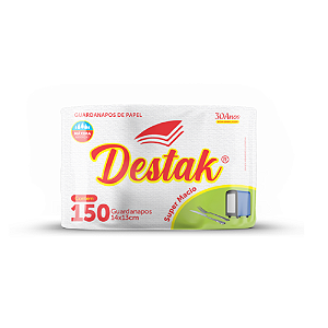 Guardanapo de Papel Destak 14X13CM- Pacote com 150UN
